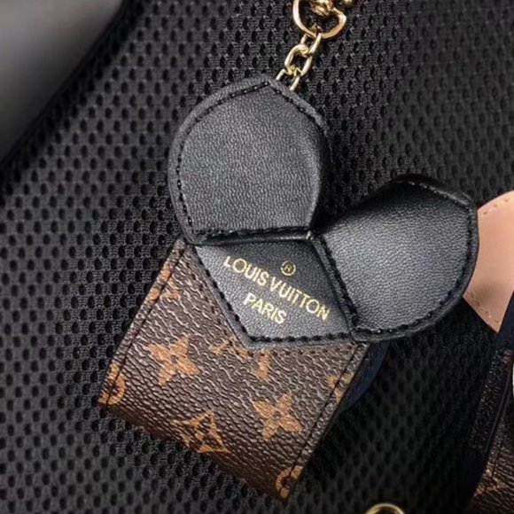 Airpods Gen 1 & 2 Mouse Style Case With Holder - Black/Brown - Picture 2 of 2